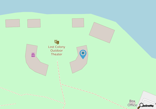 The Lost Colony map location