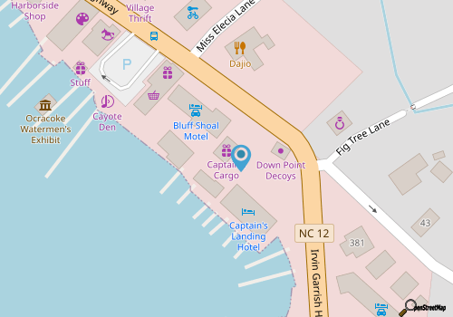 Captain's Landing Waterfront Inn map location