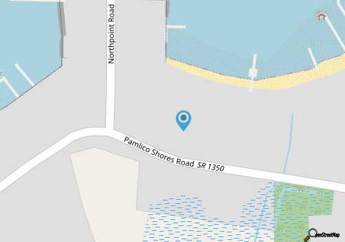 Fig and Thistle: Waterfront home with views of Pamlico Sound map location