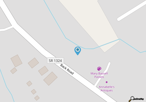 Bertha's Cottage: Rec Room l Fenced Yard l Pet Friendly map location