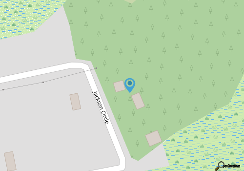 Sunspace:  Quiet location, screened porch, deck, treetop sunsets map location