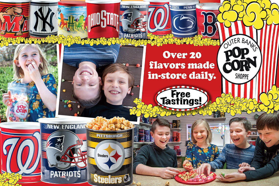 New England Patriots Popcorn Tins