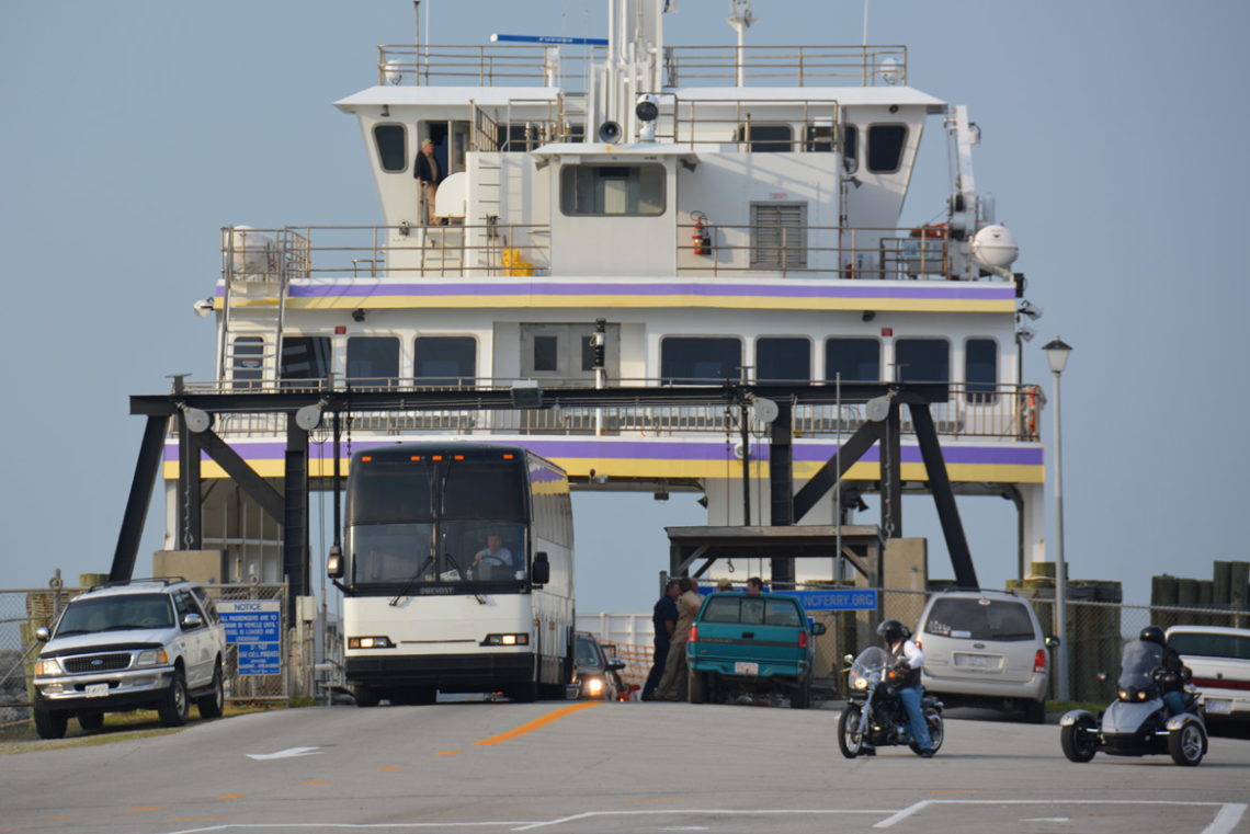 Ocracoke Ferry Map