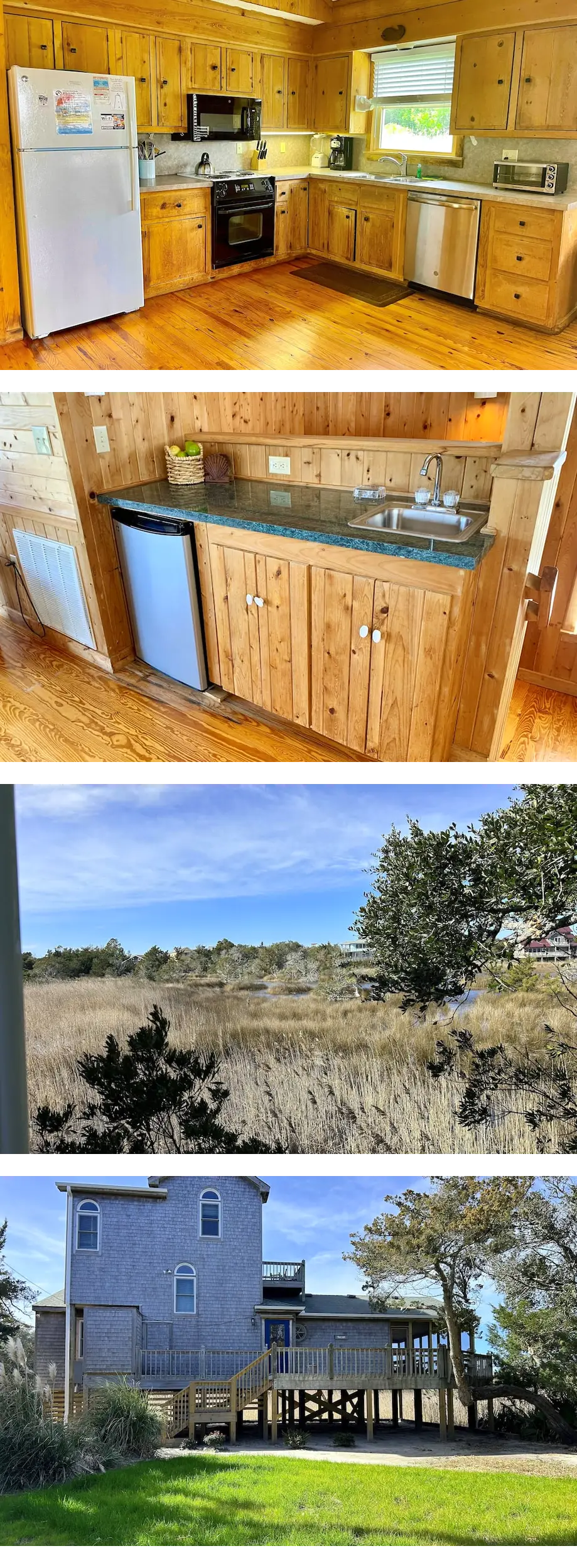 Ford Cottage:  Beautiful marsh views wit...